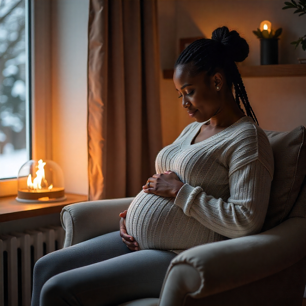 Mujer embarazada primer trimestre